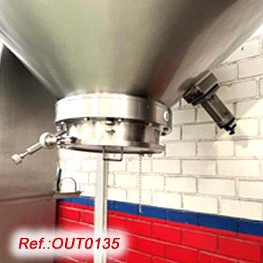 Usado MEZCLADOR BICÓNICO "E. BACHILLER" DE ACERO INOXIDABLE DE 1.000 LITROS APROX.