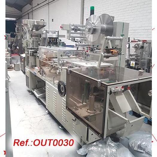 Used "FAMAR" RM-200 BLISTER MACHINE FOR PVC-ALUMINUM BLISTERS WITH AUTOMATIC LOAD