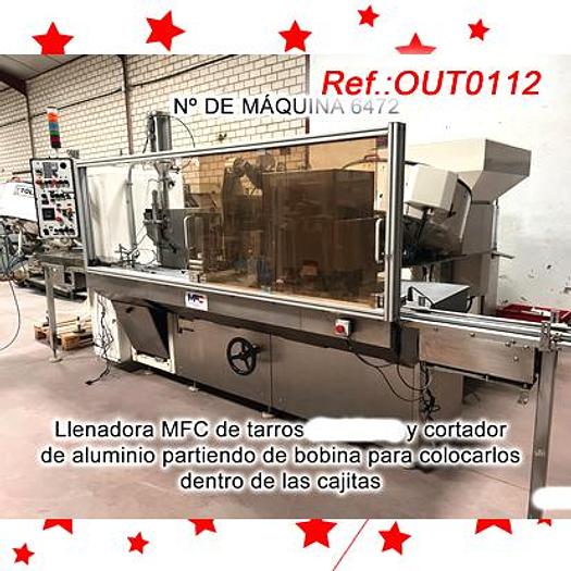 Usat LÍNIA COMPLERTA NÚMERO 6472 D´OMPLIMENT I TANCAT DE LLAUNES AMB ENCAIXADORA