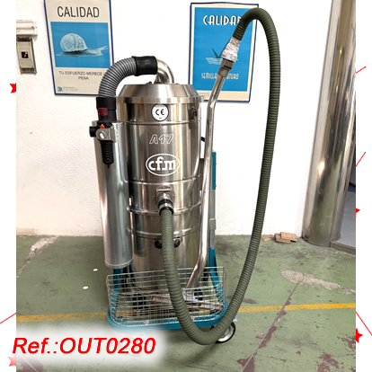Used ASPIRADOR NEUMÁTICO "CFM" (NILFISK) MODELO "A-17/100 XX"