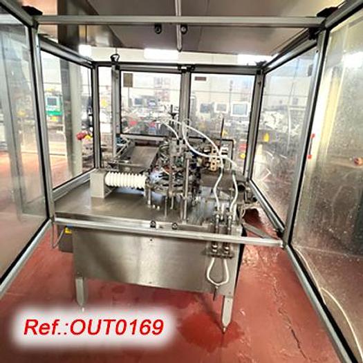 Used "ROTA" MODEL R-920 AUTOMATIC AMPOULE FILLING AND SEALING MACHINE WITH A 20ml AMPOULE FORMAT