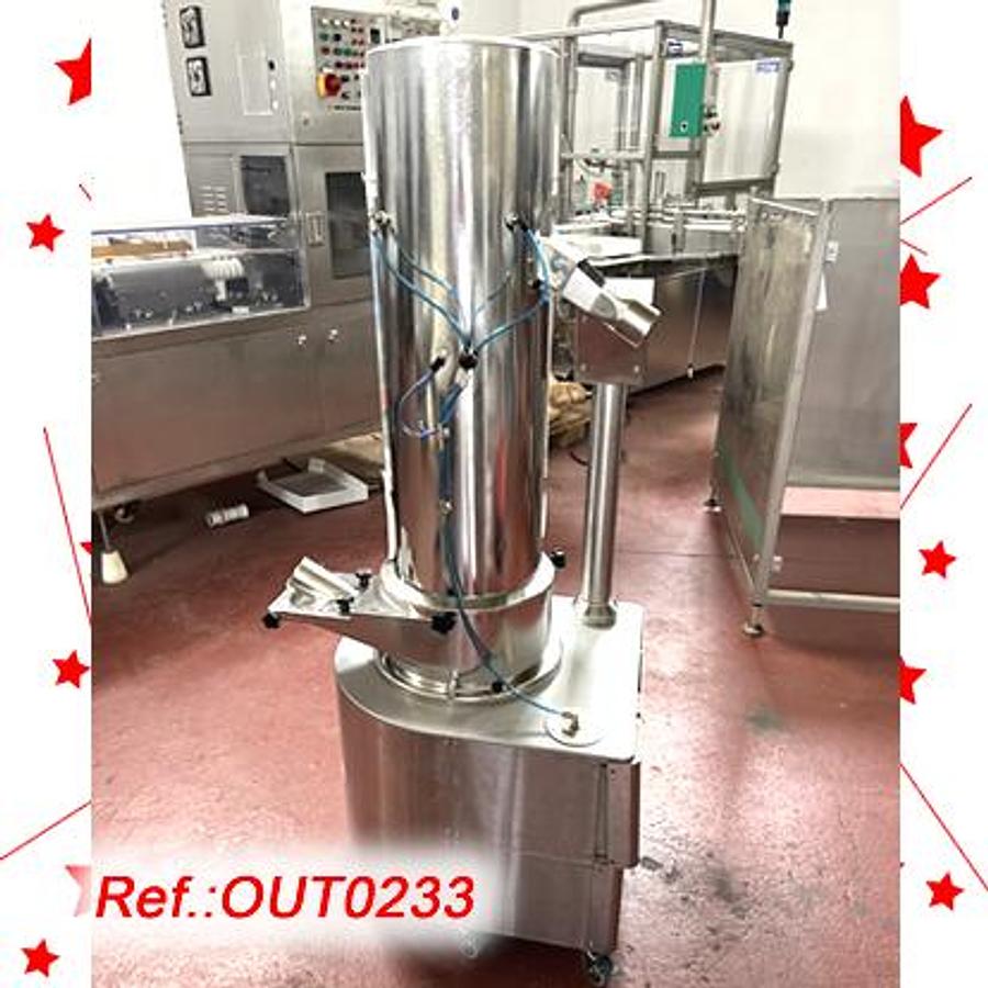 Used DESBARBADOR - DESEMPOLVADOR "IMA - KRÄMER" ADVANTECH PLUS TIPO "D500-200" PARA TABLETAS Y PASTILLAS