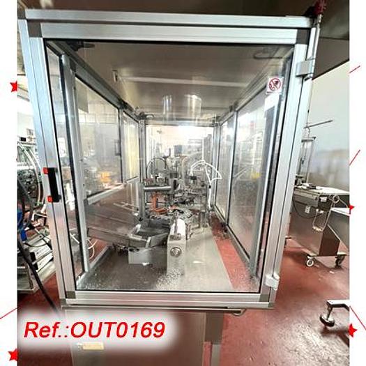 Used "ROTA" MODEL R-920 AUTOMATIC AMPOULE FILLING AND SEALING MACHINE WITH A 20ml AMPOULE FORMAT