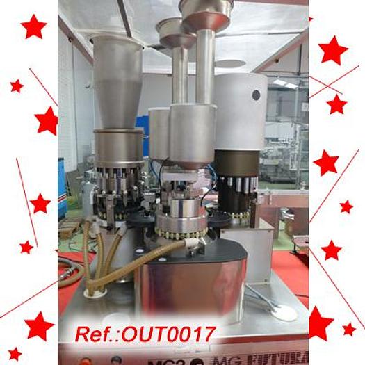 Used "MG2 FUTURA" CAPSULE FILLING AND CLOSING MACHINE FOR PELLETS