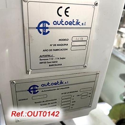 Used ETIQUETADORA MANUAL VERTICAL "AUTOETIK"