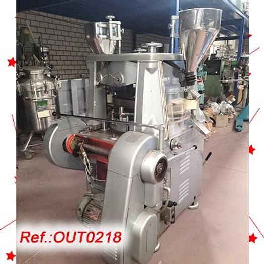 Used MÁQUINA DE COMPRIMIR ROTATIVA "MANESTY ROTARESS" MODELO MARK-II DE 45 ESTACIONES CON PUNZÓN EUROPEO TIPO "B"