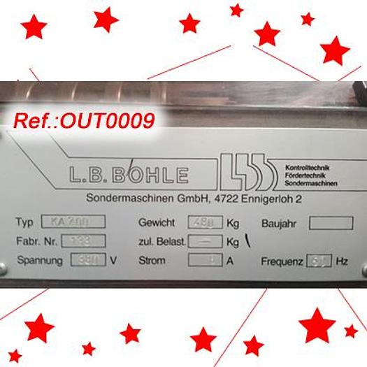 Used "BÖHLE" KA-200 PILL CALIBRATOR - CLASIFFIER MACHINE