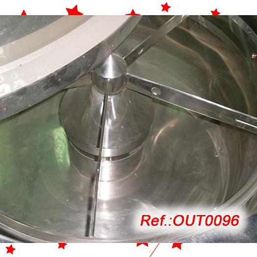 Usat LLIT FLUÏT "NIRO-GEA" ANTIDEFLAGRANT D´ACER INOXIDABLE POLIT AMB TRES TANCS