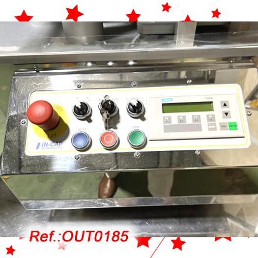 Used MÁQUINA LLENADORA CERRADORA DE CÁPSULAS DE GELATINA DURA "DOTT BONAPACE" MODELO "IN-CAP" PARA LLENADO DE POLVO Y PELLETS
