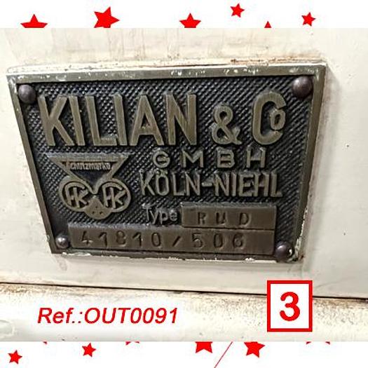 Usat MÀQUINES DE COMPRIMIR ROTATIVES “KILIAN” MODEL RU-D DE 20 ESTACIONS