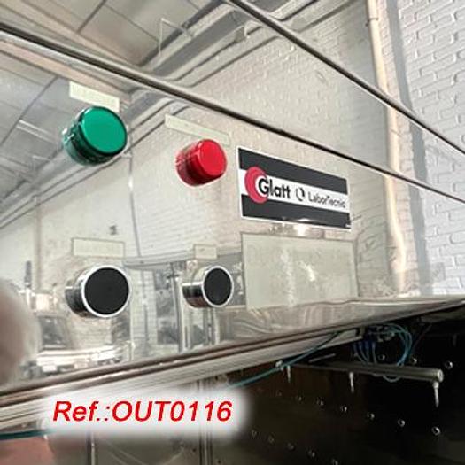 Used "GLATT LABORTECNIC" STAINLESS STEEL CABIN FOR AIR CLEANING OF PALLETS