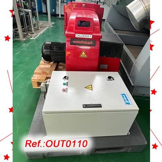 Usat CREMADOR PER A CALDERA "WEISHAUPT" TIPUS G70/2-A AMB EL SEU QUADRE ELÈCTRIC