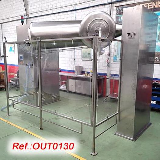 Usado MEZCLADOR EN “V” “SAR LABORTECNIC” DE ACERO INOXIDABLE DE 1.200 LITROS APROX.