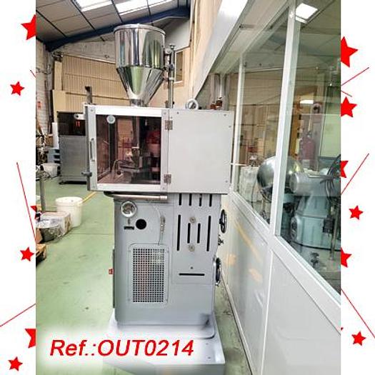 Used MÁQUINA DE COMPRIMIR ROTATIVA “KILIAN” TIPO “RUD” DE VEINTE ESTACIONES PARA HACER COMPRIMIDOS BICAPA