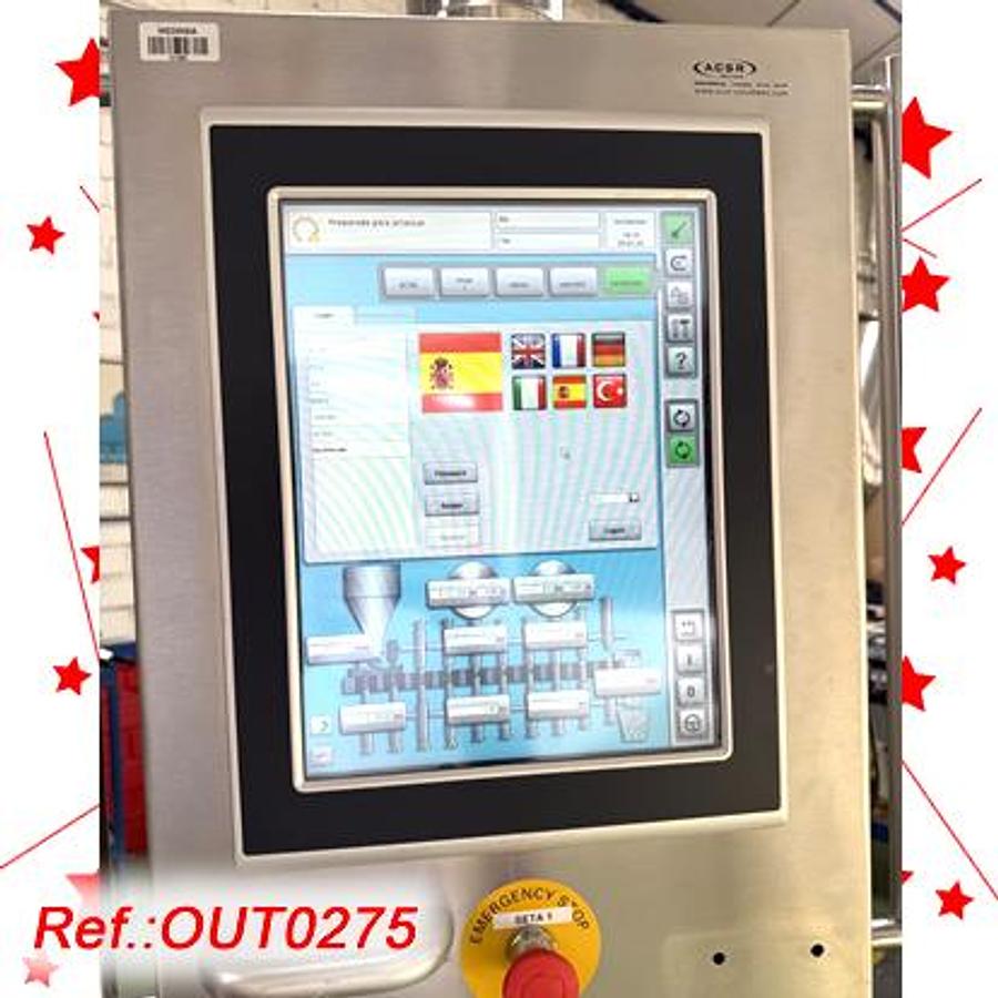 Used MÁQUINA DE COMPRIMIR ROTATIVA "FETTE" MODELO P2100 DE 29 ESTACIONES CON CARGA FORZADA