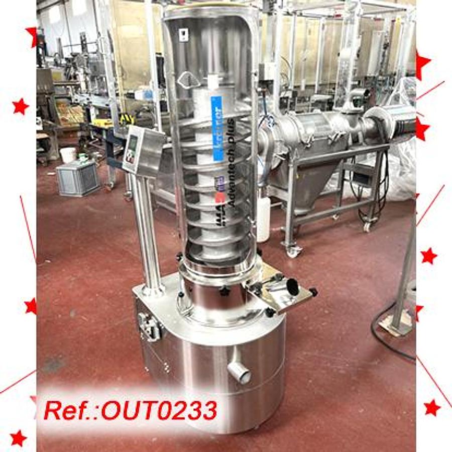 Used DESBARBADOR - DESEMPOLVADOR "IMA - KRÄMER" ADVANTECH PLUS TIPO "D500-200" PARA TABLETAS Y PASTILLAS