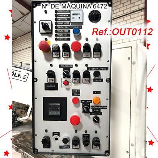 Usat LÍNIA COMPLERTA NÚMERO 6472 D´OMPLIMENT I TANCAT DE LLAUNES AMB ENCAIXADORA