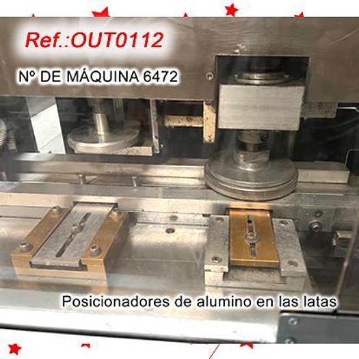 Usat LÍNIA COMPLERTA NÚMERO 6472 D´OMPLIMENT I TANCAT DE LLAUNES AMB ENCAIXADORA