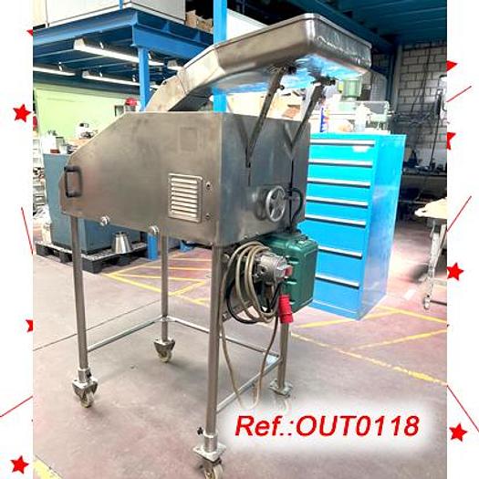 Used STAINLESS STEEL ““MANESTY FILMIZZ” ATEX MODEL D BLADE AND HAMMER MILL