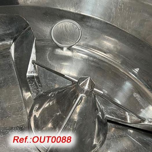 Usat EQUIP GRANULADOR D´ACER INOXIDABLE “GLATT LABORTECNIC” DE 500 LITRES APROX.