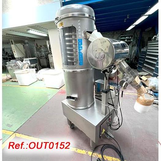 Usat DESBARBADOR – DESEMPOLSADOR “PHARMATECHNOLOGY” MODEL COMBI-750LI AMB DETECTOR DE METALLS