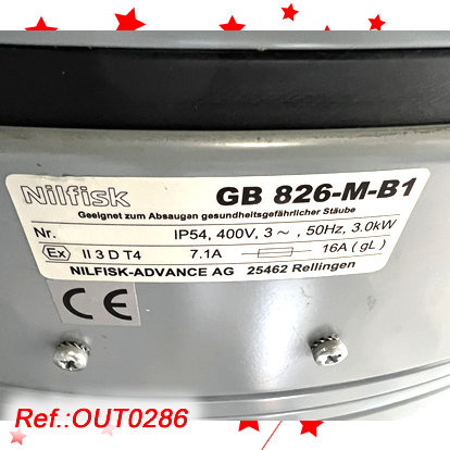 Used ASPIRADOR "NILFISK" MODELO "GB-826-M-B1"