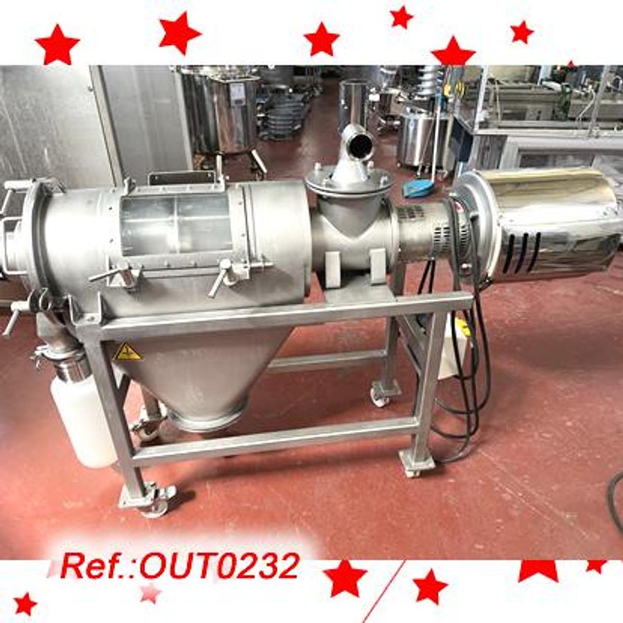 Used TAMIZADORA HORIZONTAL "BACHILLER" MODELO "TC-626" DE ACERO INOXIDABLE