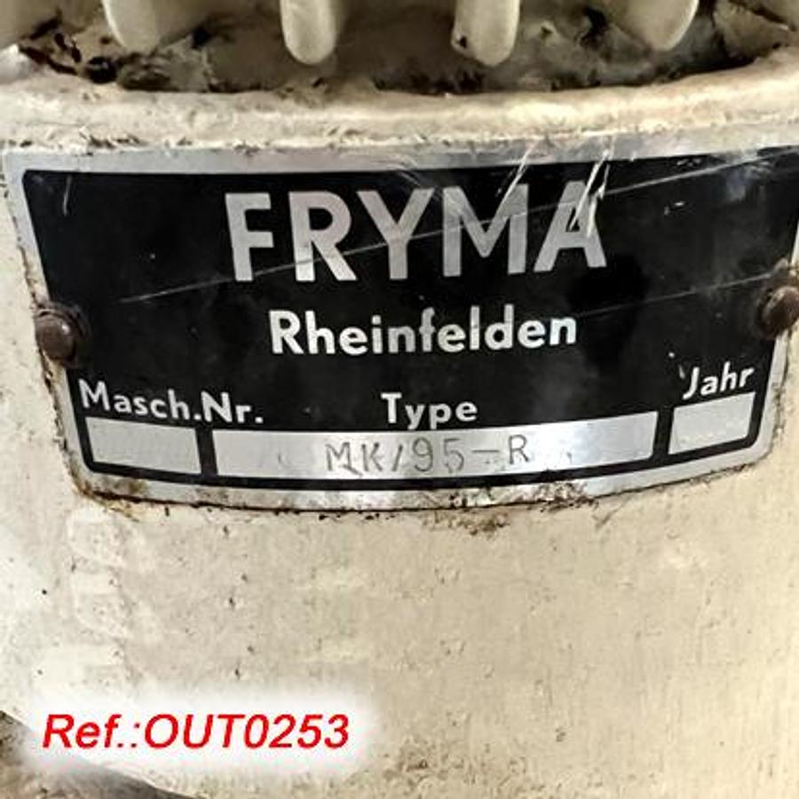 Used MOLINO COLOIDAL "FRYMA" TIPO "MK/95-R"