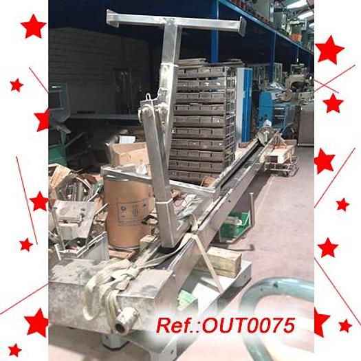 Usat ELEVADOR DE COLUMNA "MyJ ANDRÉS" TIPUS 5800-PP DE 1000 KG AMB EQUIP PER ELEVAR "BIG-BAG"