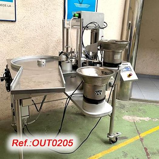 Used TREN MONOBLOC “DARA” MODELO SX-200 PARA LLENADO, TAPADO Y CAPSULADO DE VIALES DE VIDRIO PARA LÍQUIDOS