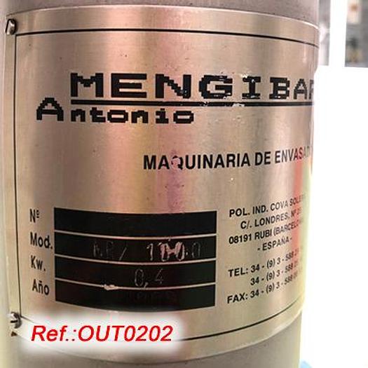 Used PLATO PULMÓN DE ACERO INOXIDABLE “ANTONIO MENGÍBAR” DE DIÁMETRO 1.200mm CON VARIADOR DE VELOCIDAD MECÁNICO