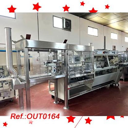 Usat LÍNIA DE BLISTER “MARCHESINI” AMB MÀQUINA DE BLISTER “MARCHESINI” MODEL GAMMA MB-440 I ESTOTJADORA “MARCHESINI” MODEL BA-400