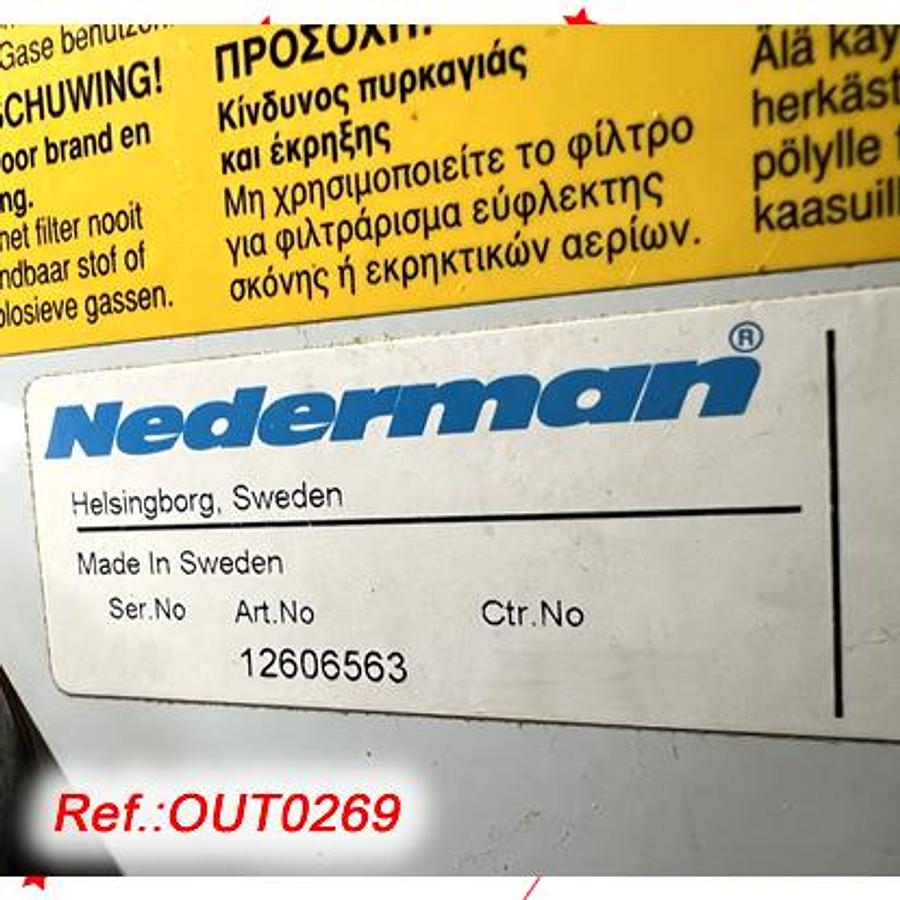 Used CAPTADOR DE POLVO “FILTERBOX NEDERMAN”