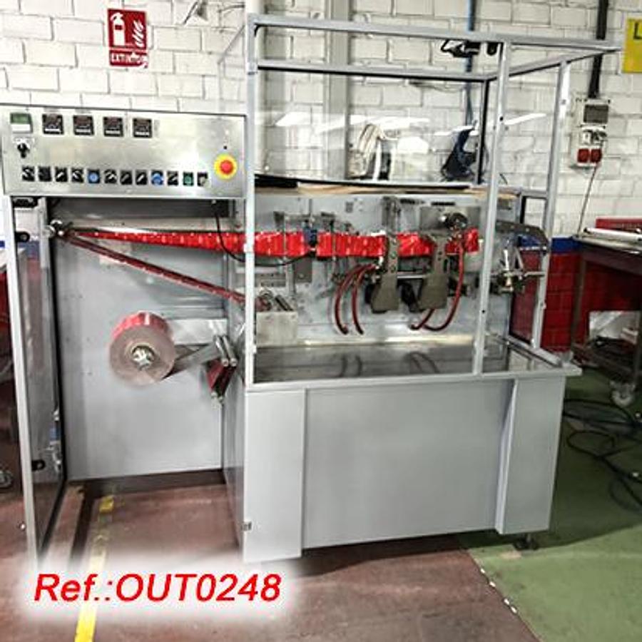 Used LLENADORA CERRADORA DE SOBRES “ENFLEX” MODELO “F-11” PARA LLENADO DE POLVO CON CARGADOR DE POLVO POR SINFÍN