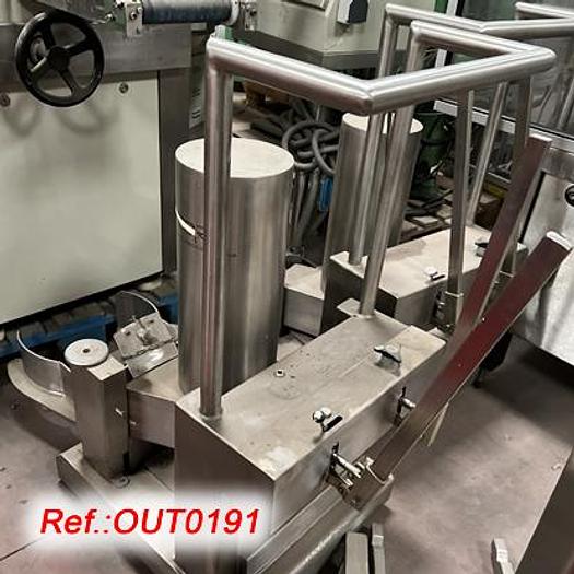 Used ELEVADOR HIDRAÚLICO DE ACERO INOXIDABLE CON RUEDAS DE BIDONES PARA TRANSPORETE DE BIDONES O DEPÓSITOS PARA EVITAR CONTACTO CON EL SUELO