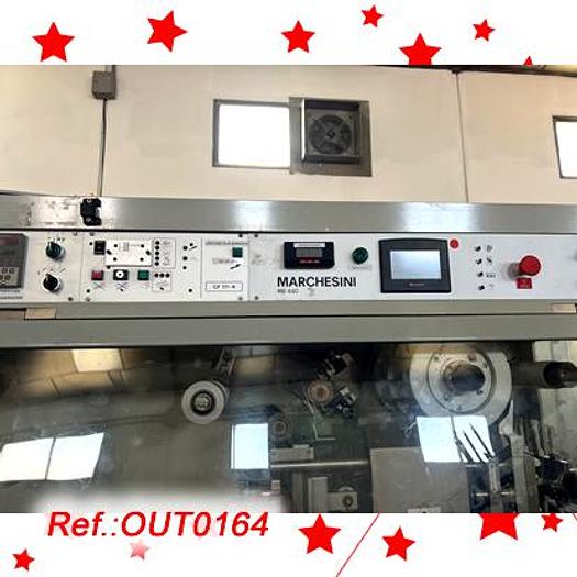 Usat LÍNIA DE BLISTER “MARCHESINI” AMB MÀQUINA DE BLISTER “MARCHESINI” MODEL GAMMA MB-440 I ESTOTJADORA “MARCHESINI” MODEL BA-400