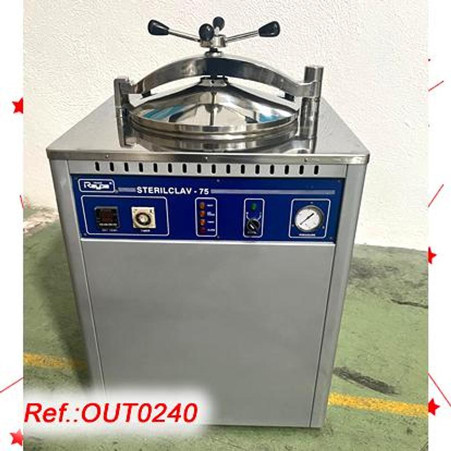 Used AUTOCLAVE DE INMERSIÓN "ROYPA" MODELO "STERICLAV-75" DE 75 LITROS APROX.