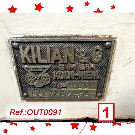 Usat MÀQUINES DE COMPRIMIR ROTATIVES “KILIAN” MODEL RU-D DE 20 ESTACIONS