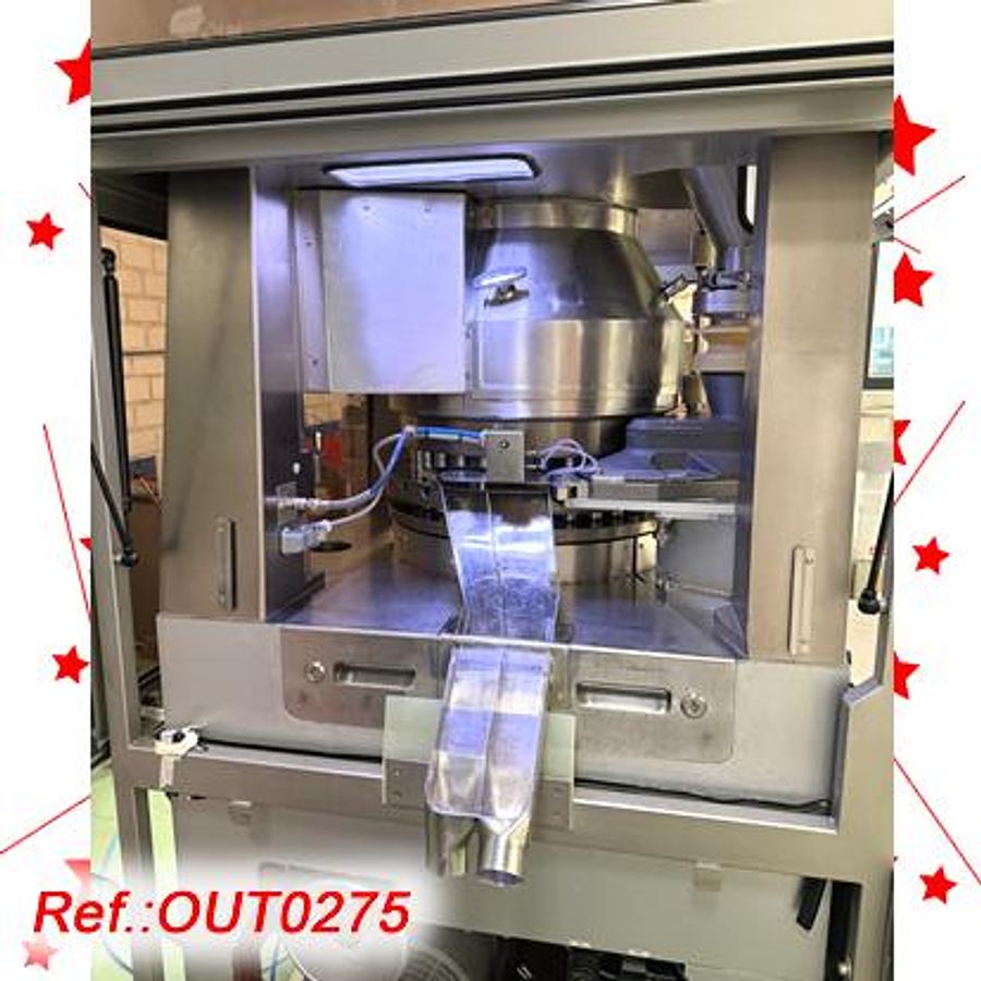 Used MÁQUINA DE COMPRIMIR ROTATIVA "FETTE" MODELO P2100 DE 29 ESTACIONES CON CARGA FORZADA