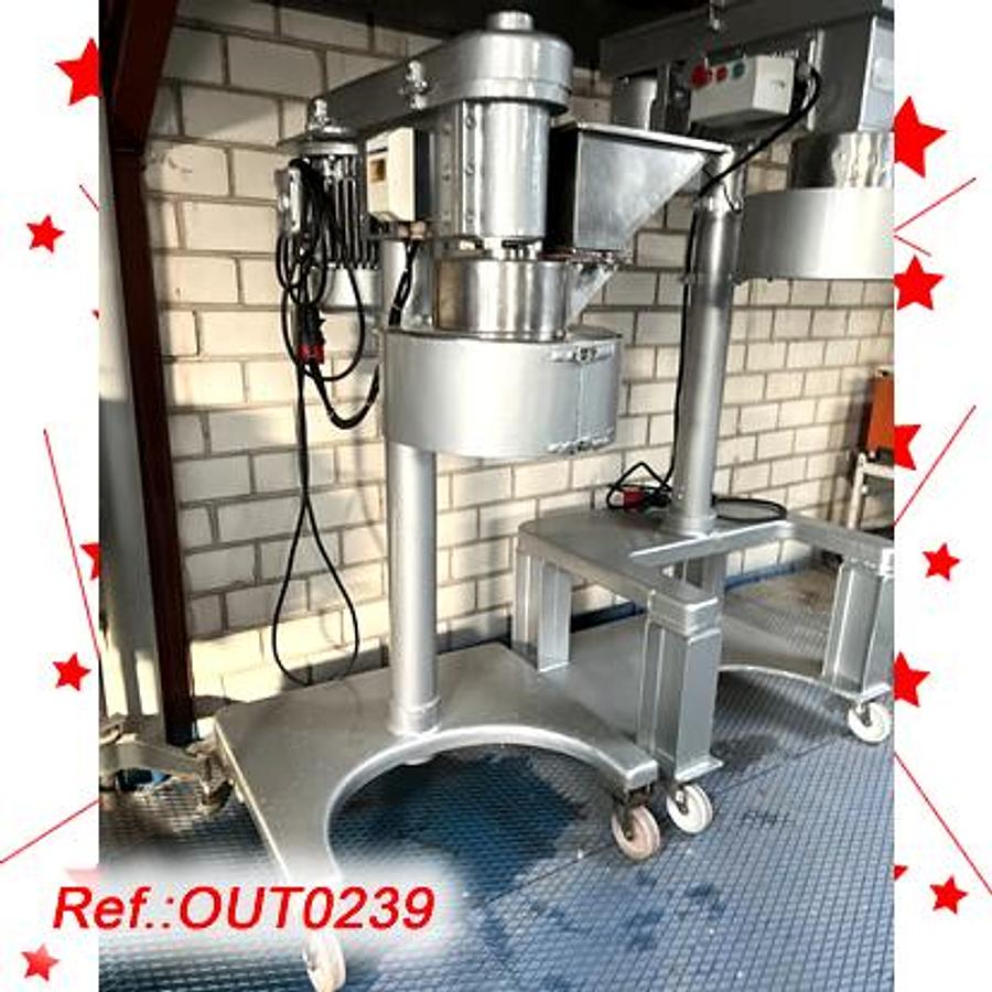 Used MOLINO DE MARTILLO - CUCHLLAS "STOKES TORNADO" CON ESTRUCTURA CON PATAS Y RUEDAS