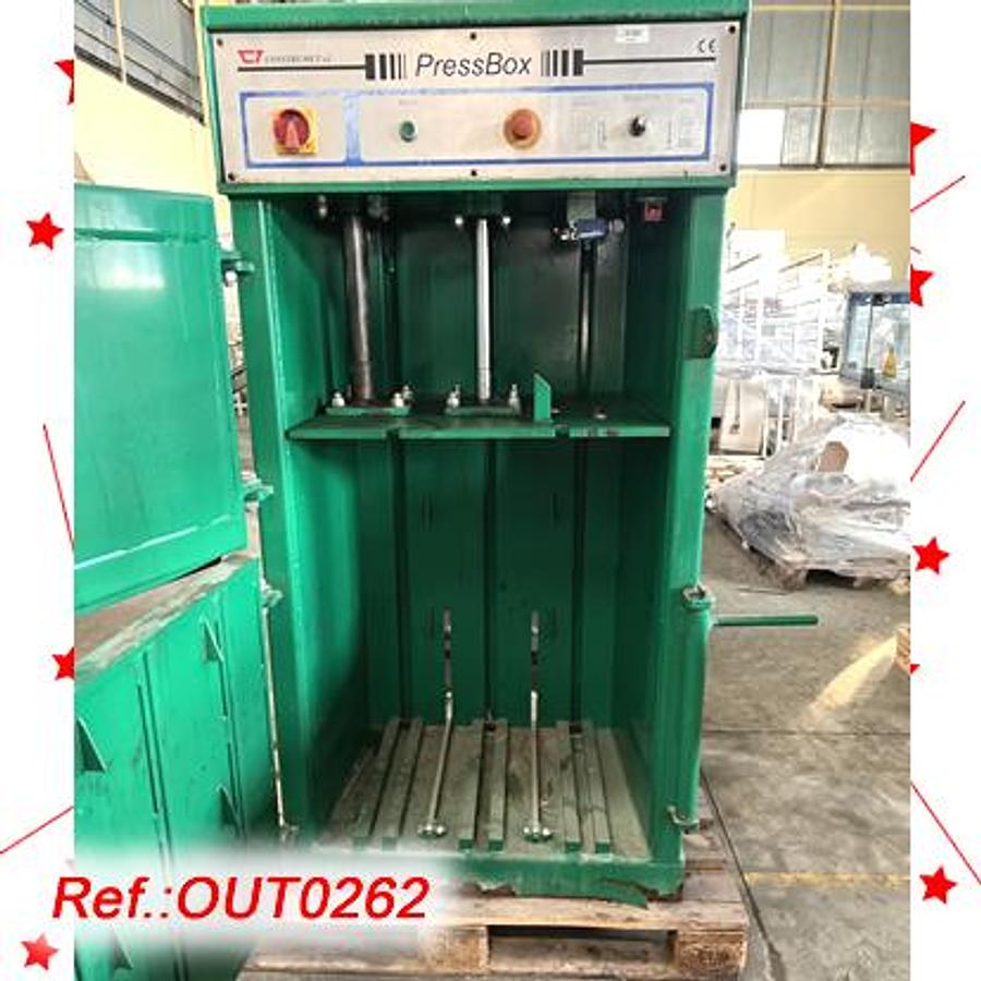 Used PRENSA DE PAPEL,CARTÓN Y PLÁSTICO MARCA "CONSTRUMET PRESSBOX" MODELO "PB 40KN"