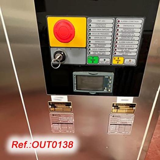 Usat AUTOCLAU “FEDEGARI” MODEL “FOM2” D´ACER INOXIDABLE DE DOBLE PORTA DE 400 LITRES APROX.