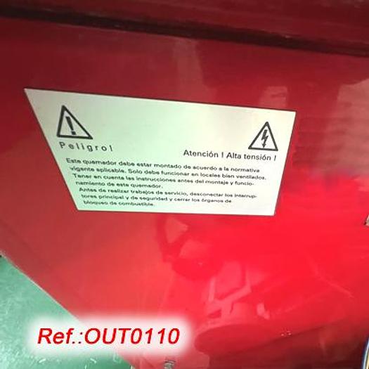 Usat CREMADOR PER A CALDERA "WEISHAUPT" TIPUS G70/2-A AMB EL SEU QUADRE ELÈCTRIC