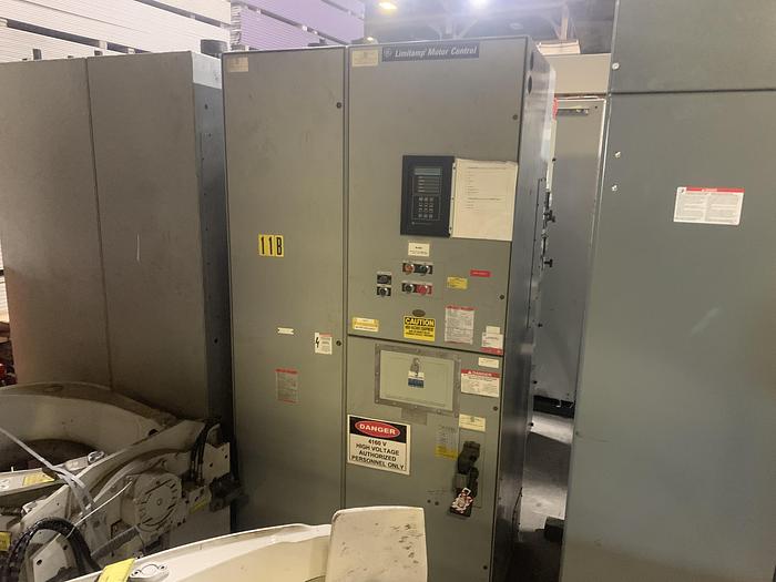 Used GENERAL ELECTRIC LIMITAMP CR7160 HP CONTROLLER W/ DRAW-OUT AIR-BREAK CONTACTOR