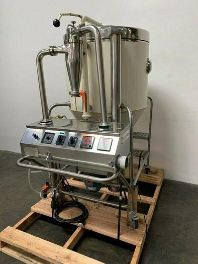 Used Niro Mobile Minor Stainless Steel Spray Dryer  7 Kg Per Hr Evaporation Rate