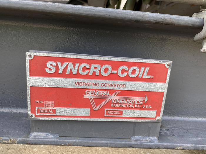 Used GENERAL KINEMATICS OSCILLATING CONVEYOR