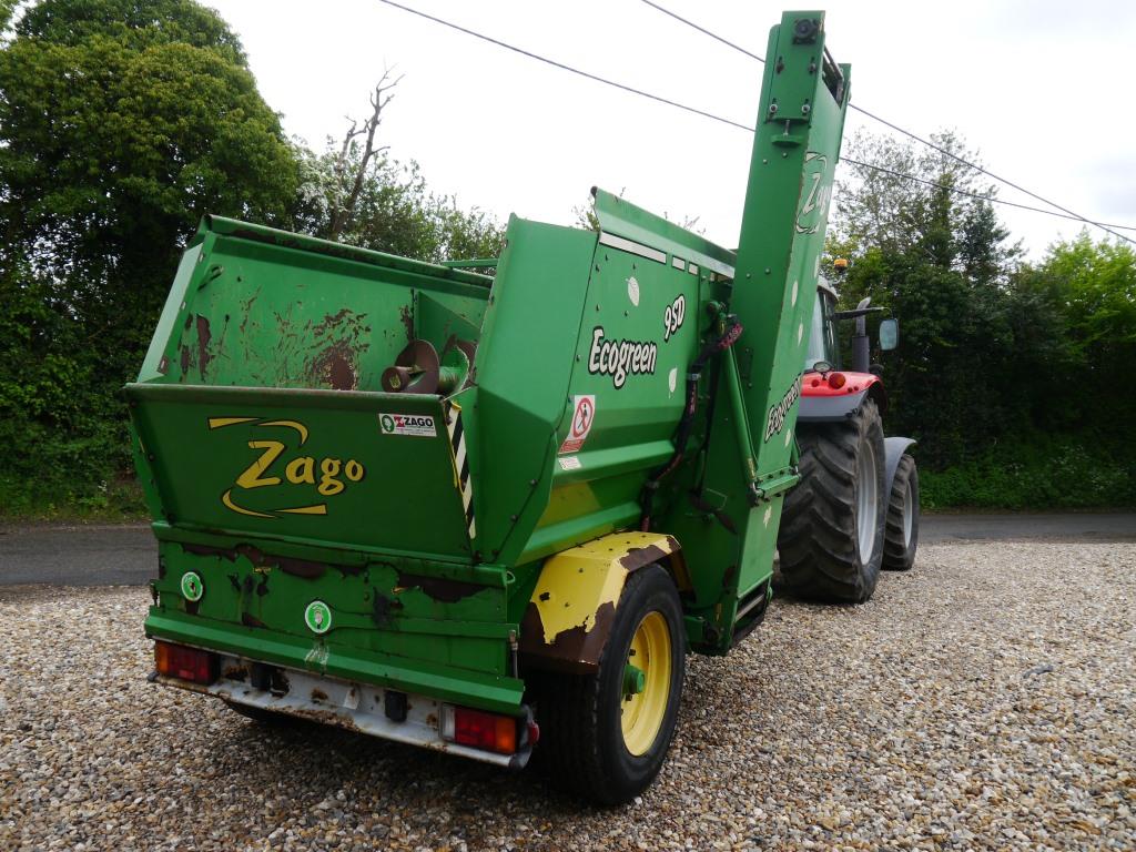 Used Zago Ecogreen 9SD Shredder