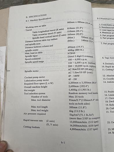 Gebruikt 1991 Kiwa bewerkingscentrum Excel-810