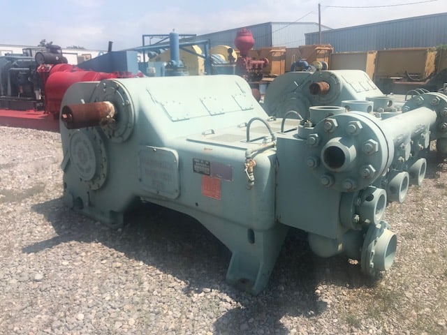 Used 2 New PZ-9 1000 HP Gardner Denver Triplex Mud Pumps