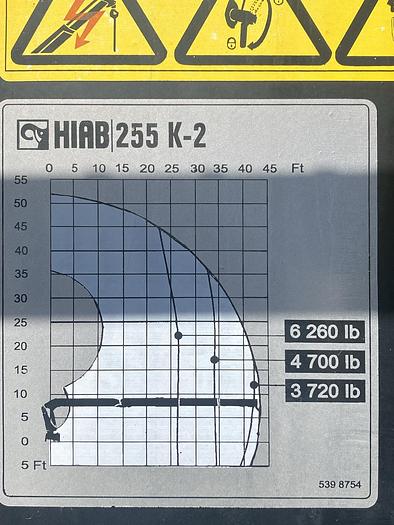 Used 2006 Sterling Flatbed Hiab Crane Truck